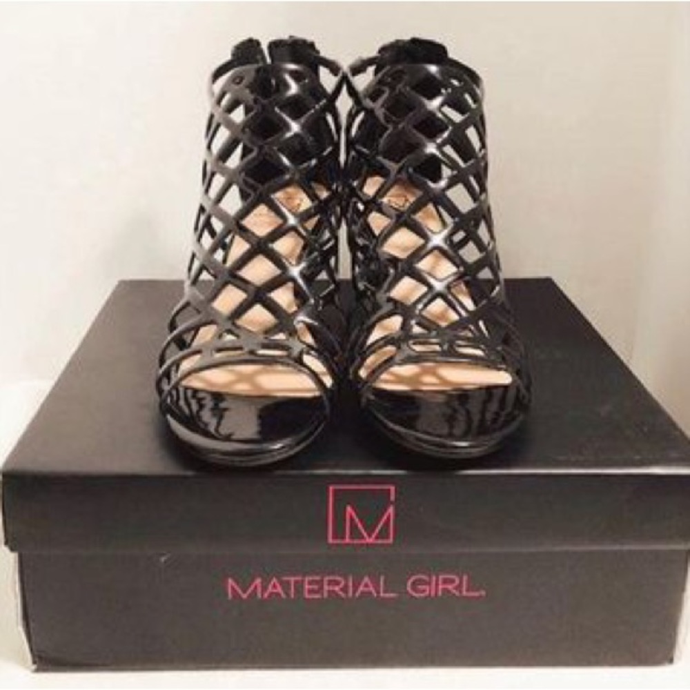 Material Girl Wedge Sandals